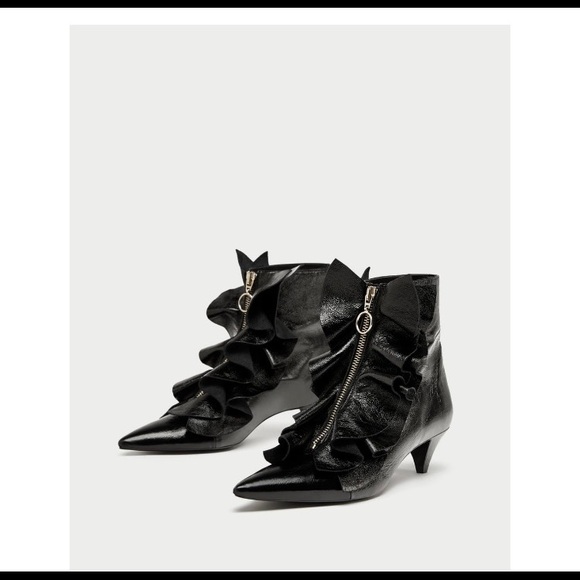 Zara Ruffled Booties - Picture 4 of 5